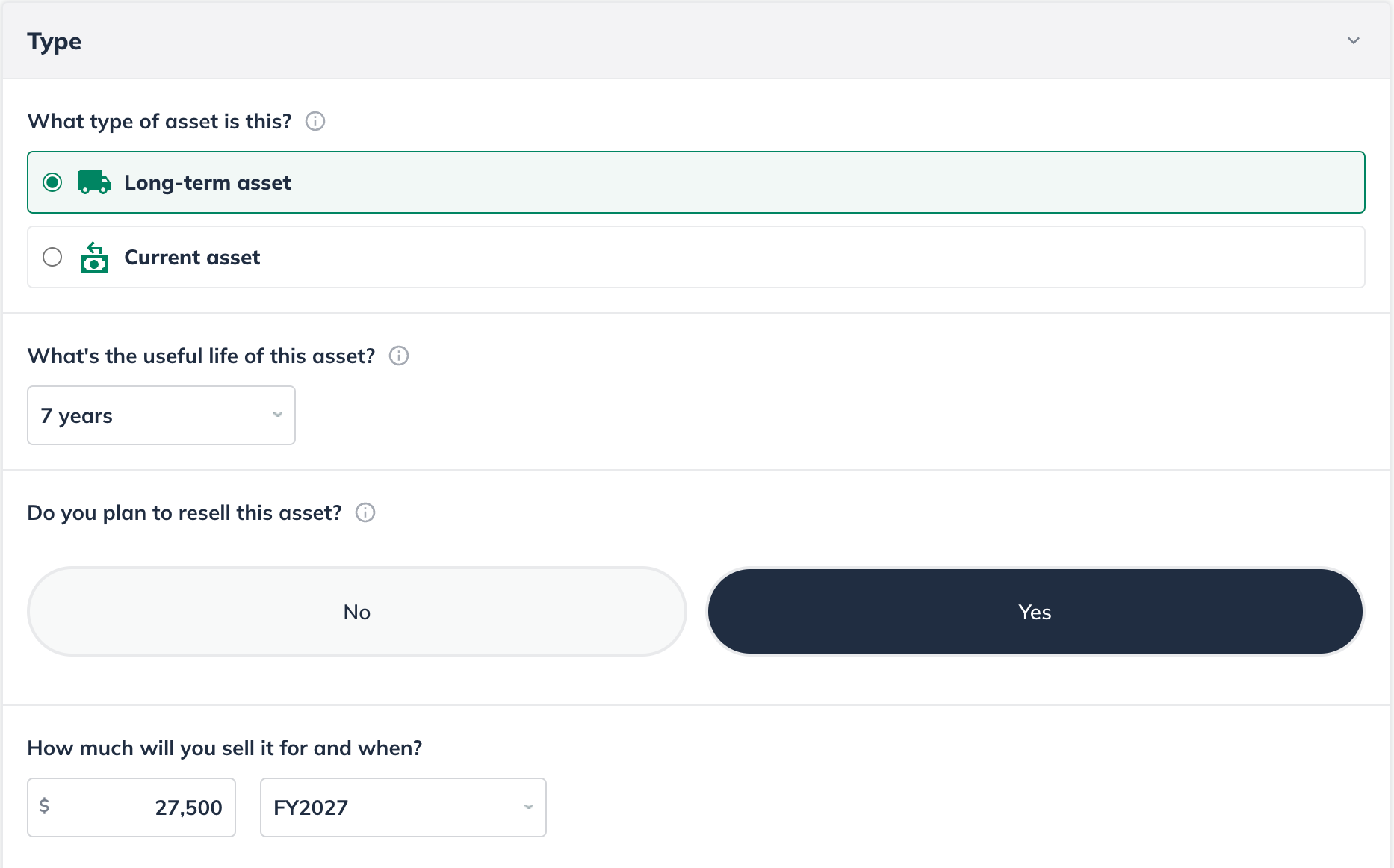 Asset type life and resell options for asset entry.png