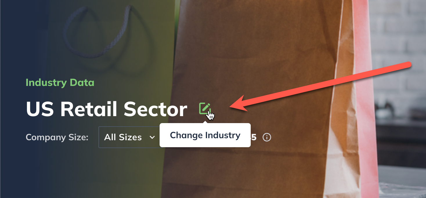 benchmarks section detail with change industry highlighted.png