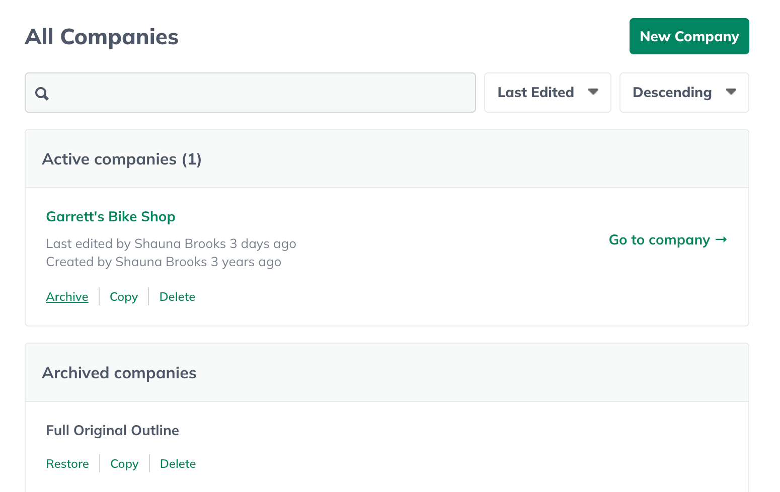 all companies screen showing active and archived company.png