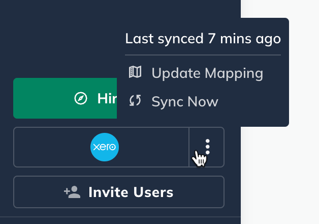Xero accouning menu sidebar detail.png