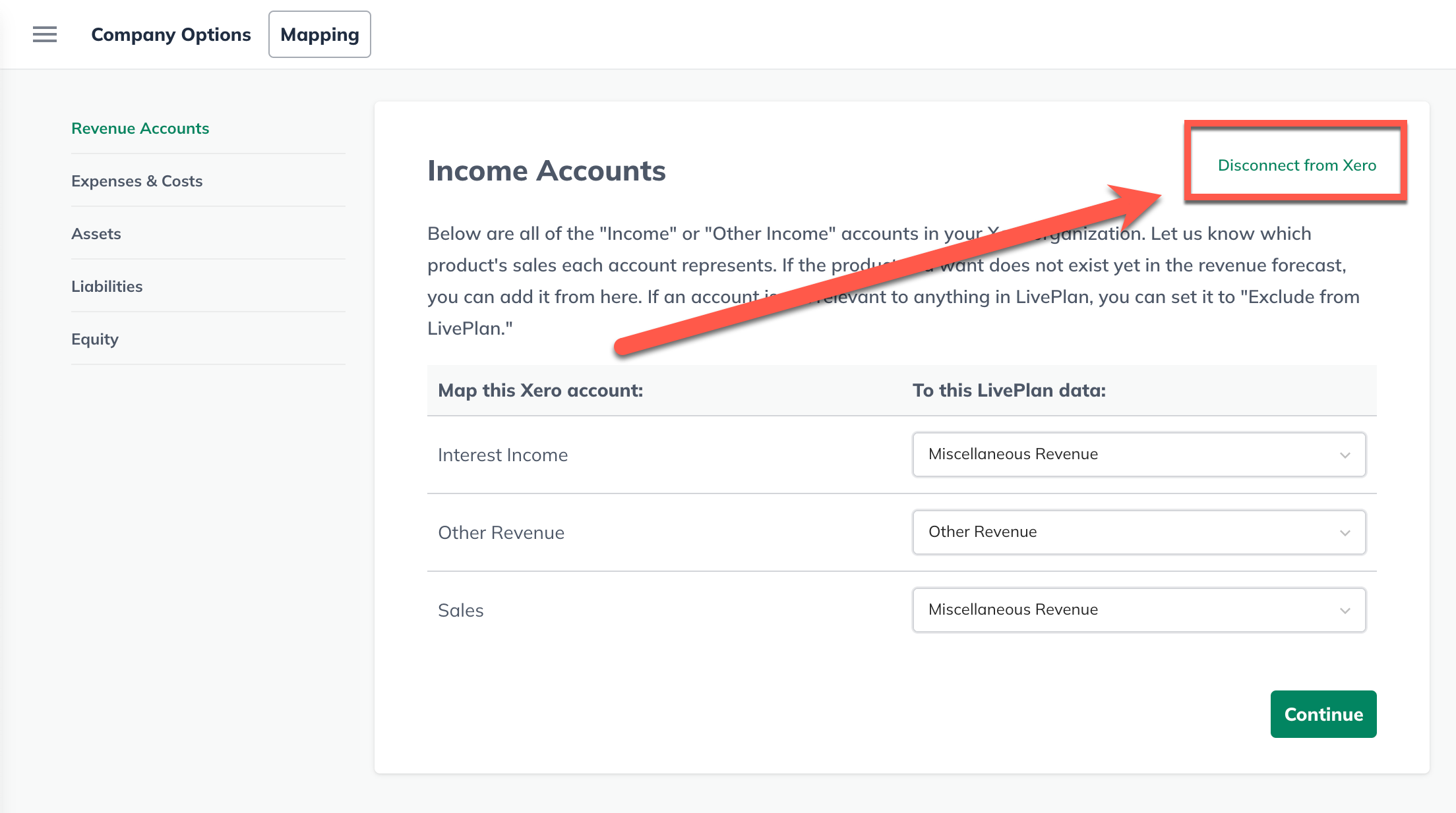 xero mapping screen with disconnect highlighted.png