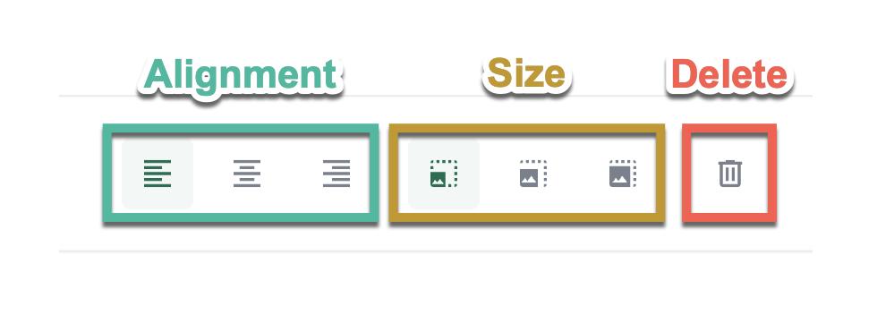 image size and alignment toolbar with sections highlighted.png