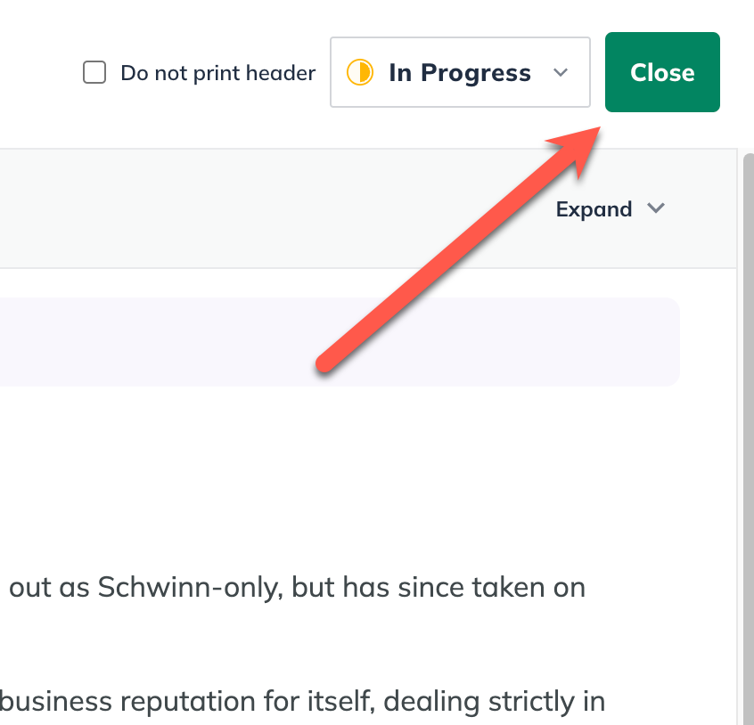 Arrow pointing to Close in plan topic editor.png